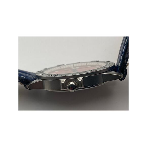 Titan Fast Track Quartz 35MM Watch 656 SFA - 100m WR - All Steel - New Battery - Picture 8 of 11